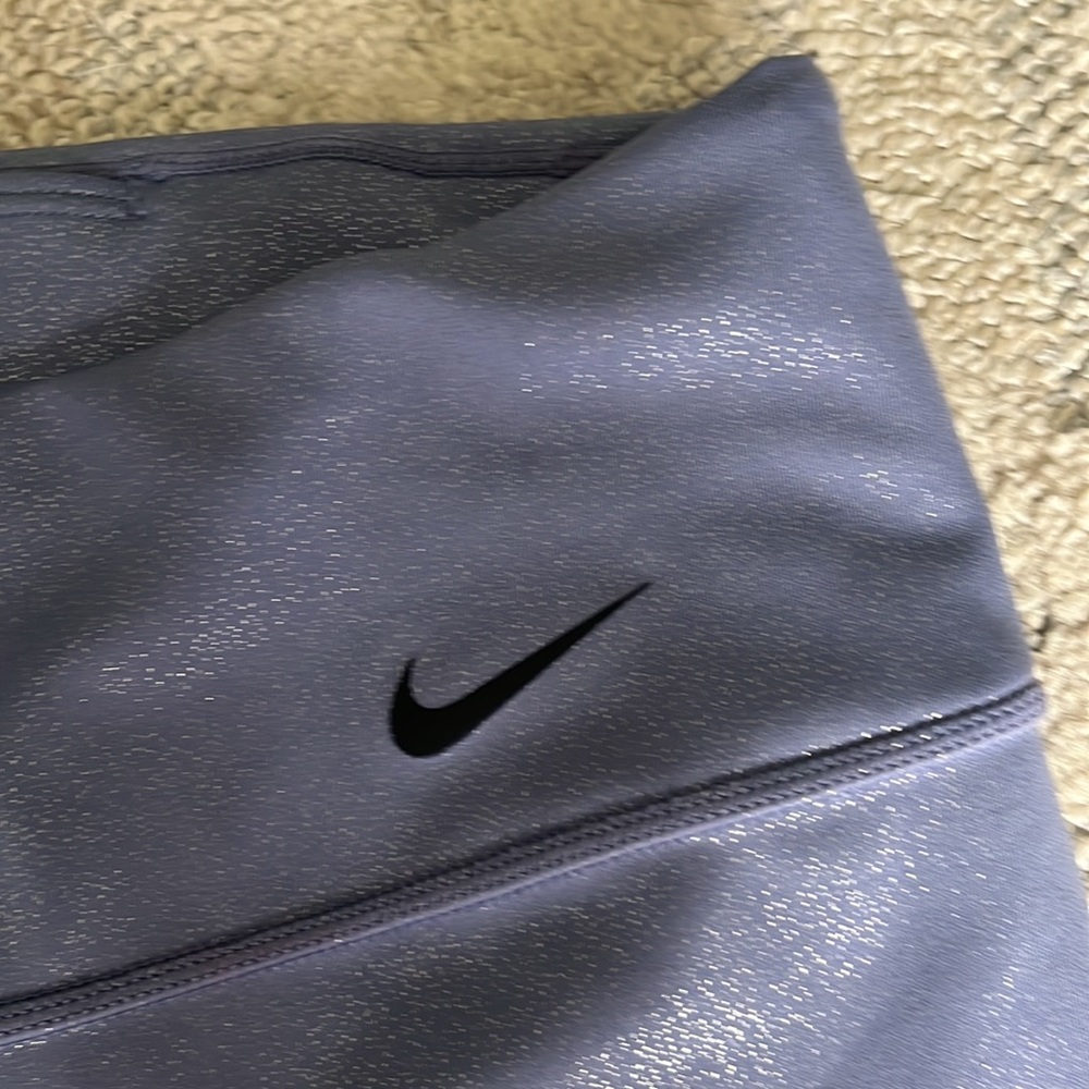 Purple Shimmer Nike Dri-fit workout leggings!